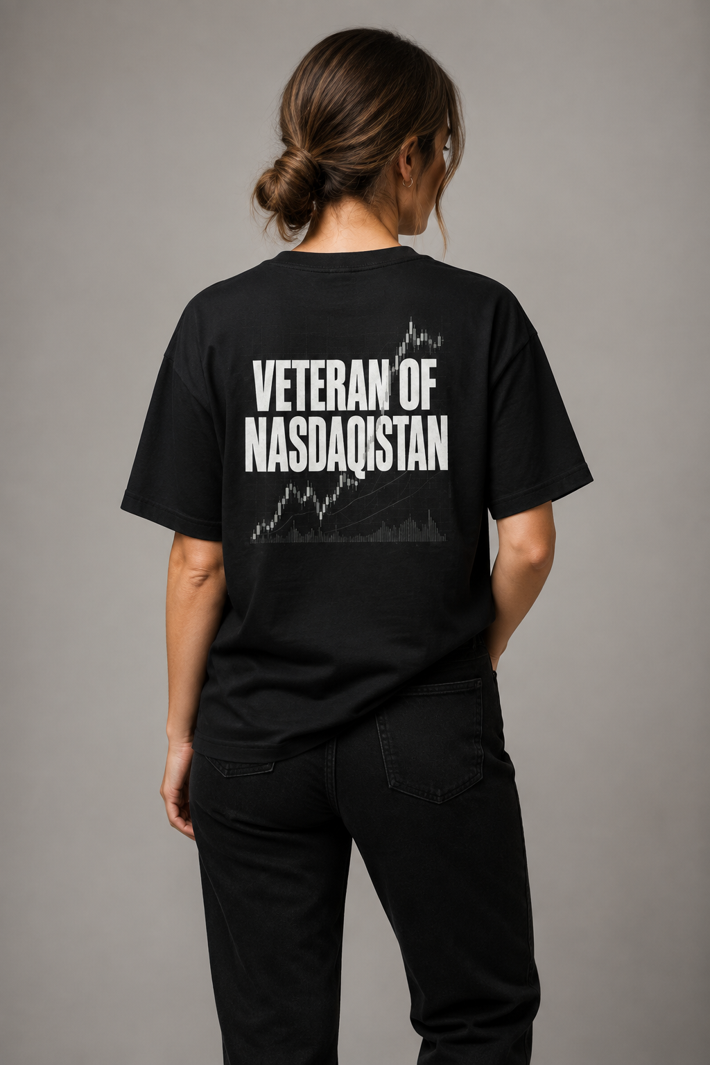 Veteran of Nasdaqistan T-Shirt, Funny Stock Market Trader Tee, Trader Gift