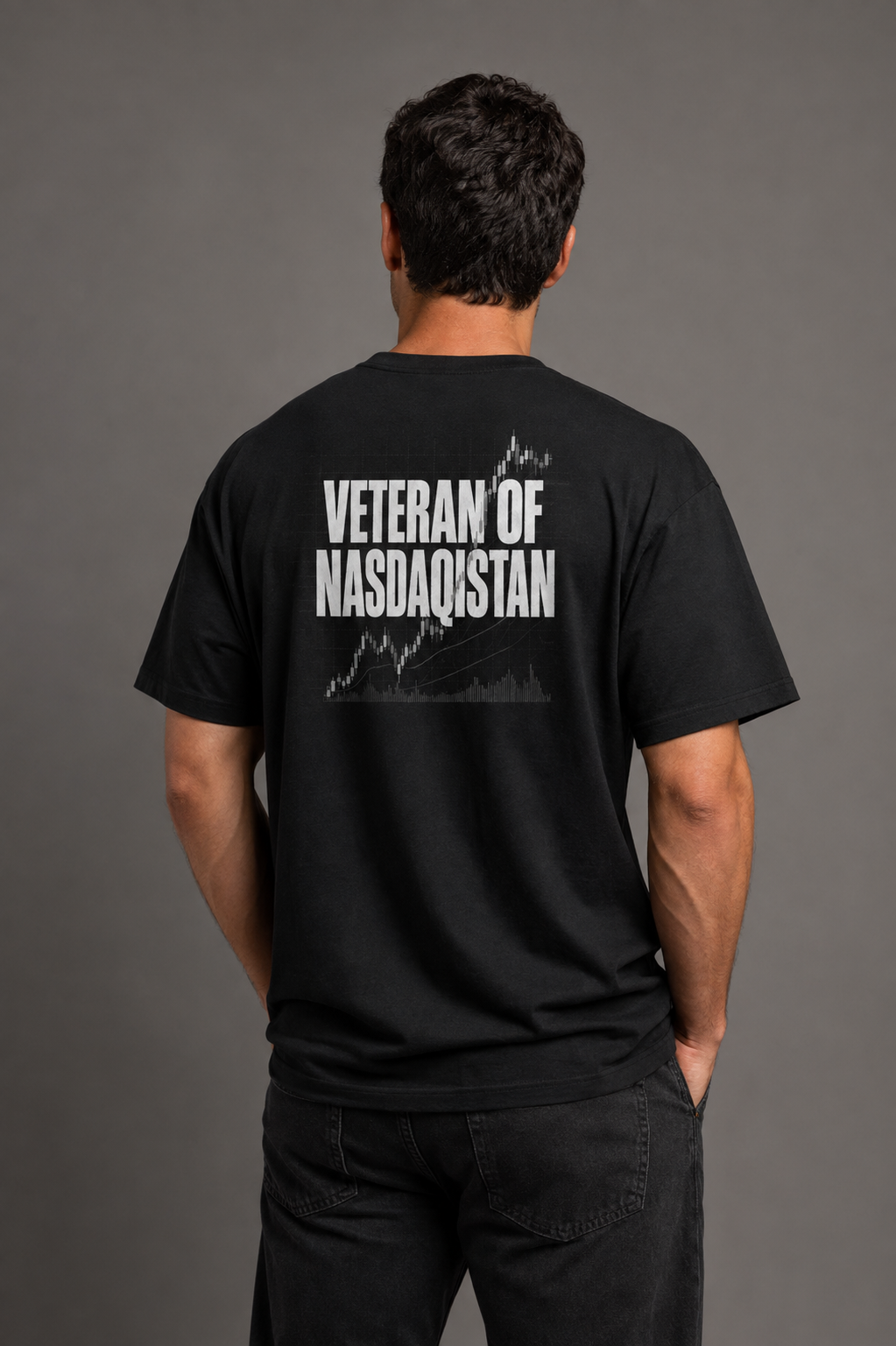 Veteran of Nasdaqistan T-Shirt, Funny Stock Market Trader Tee, Trader Gift