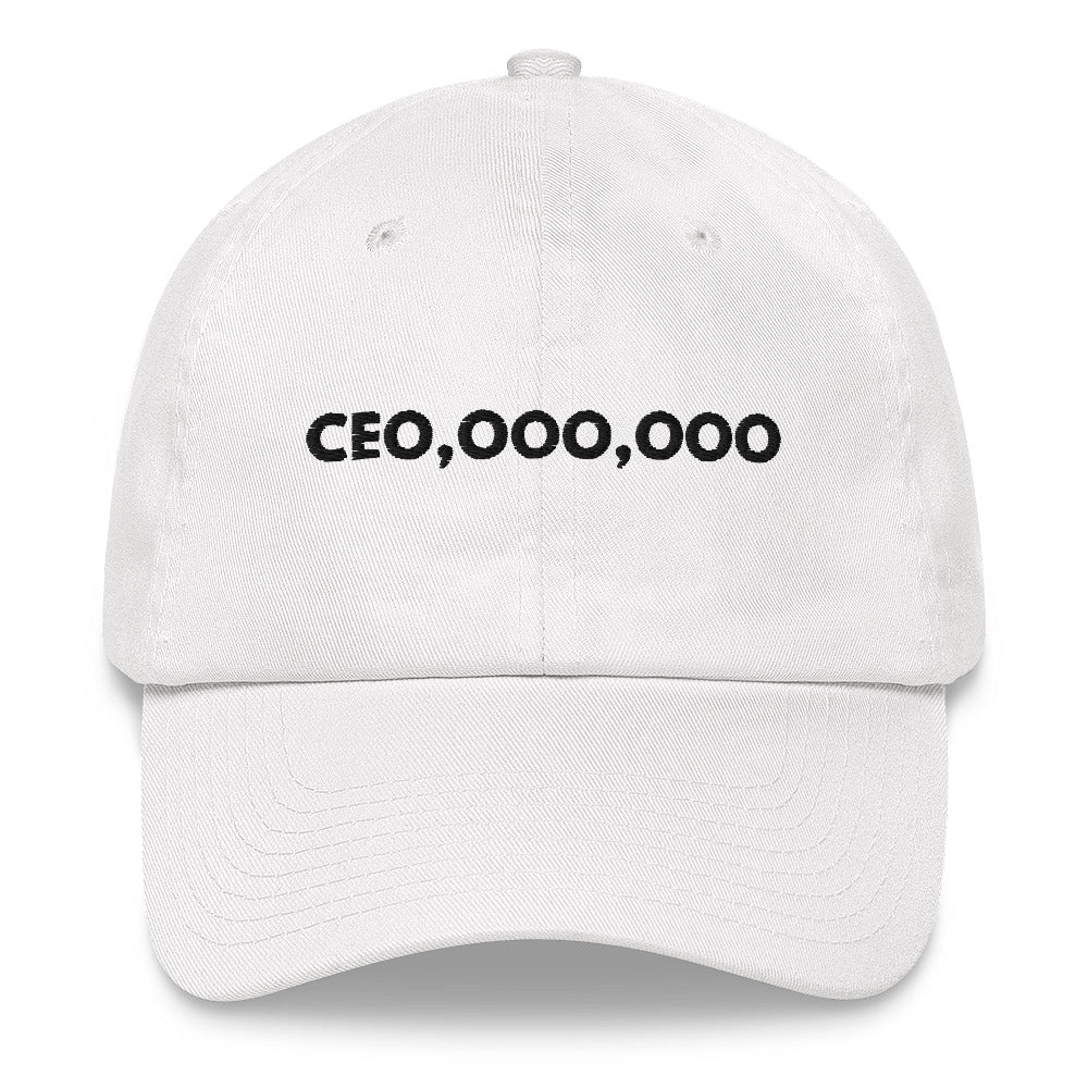 CEO Hat, Entreprenuer Motivation For Business Owner Businessman, CEO Gift For Chief Executive Officer, CEO Dad Cap