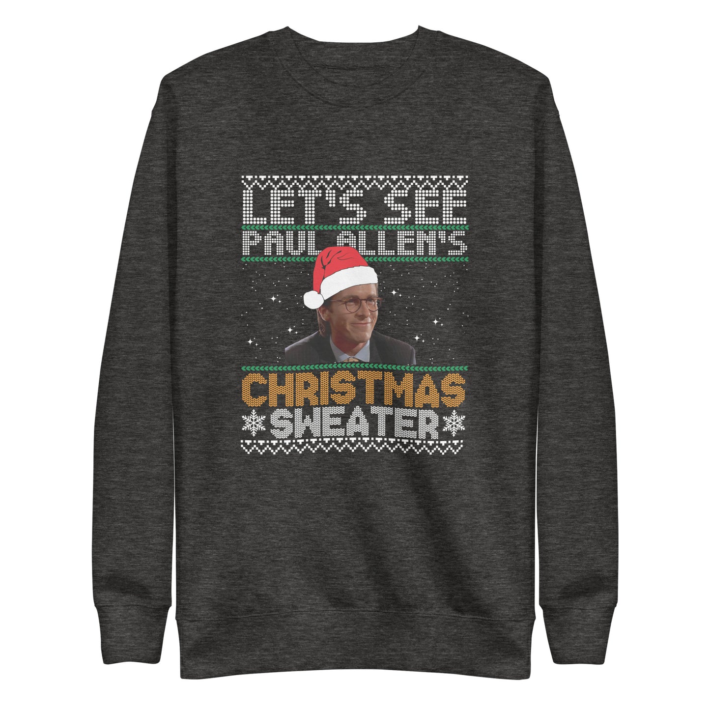 Let's See Paul Allen's Christmas Sweater, American Psycho Xmas Day Sweatshirt For Men Women, American Psycho Gifts