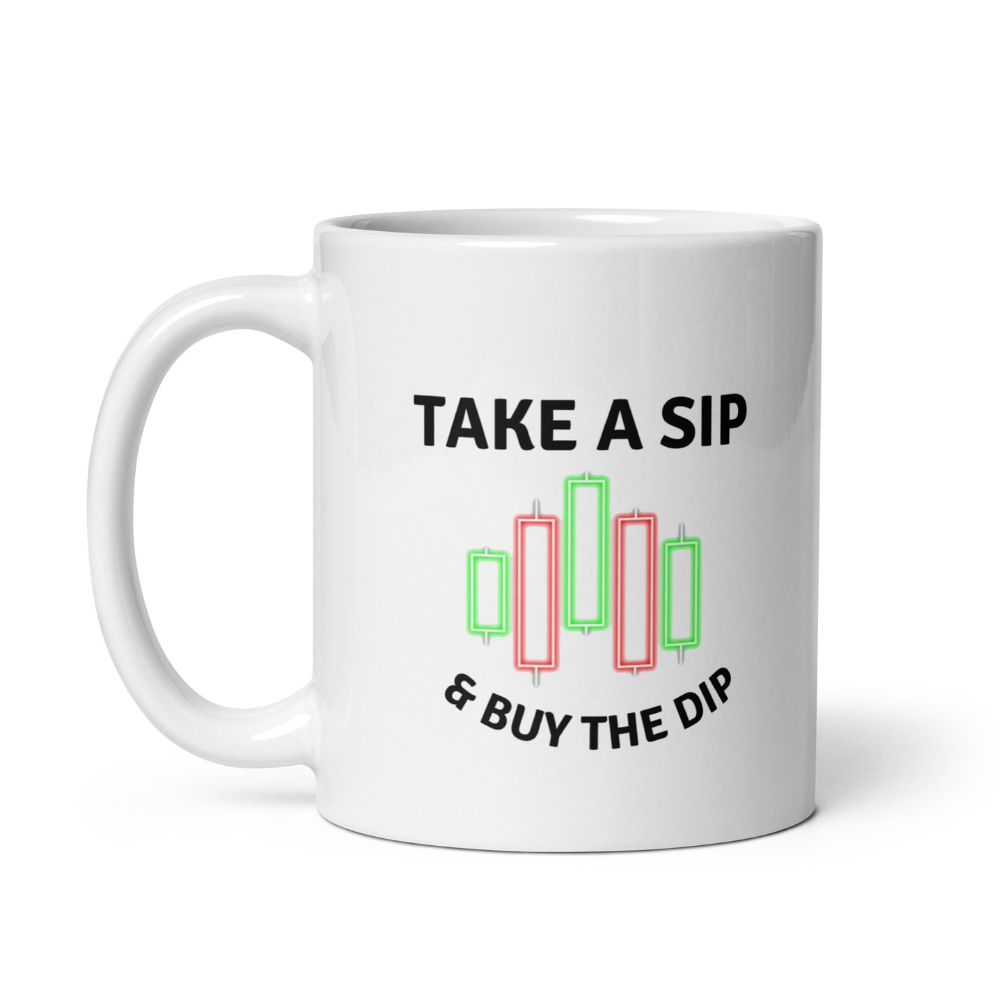 Take A Sip Coffee Mug For Day Trader, Forex Stock Market Investor, Trading Gift For Men Women, Day Trading Drinking Cup