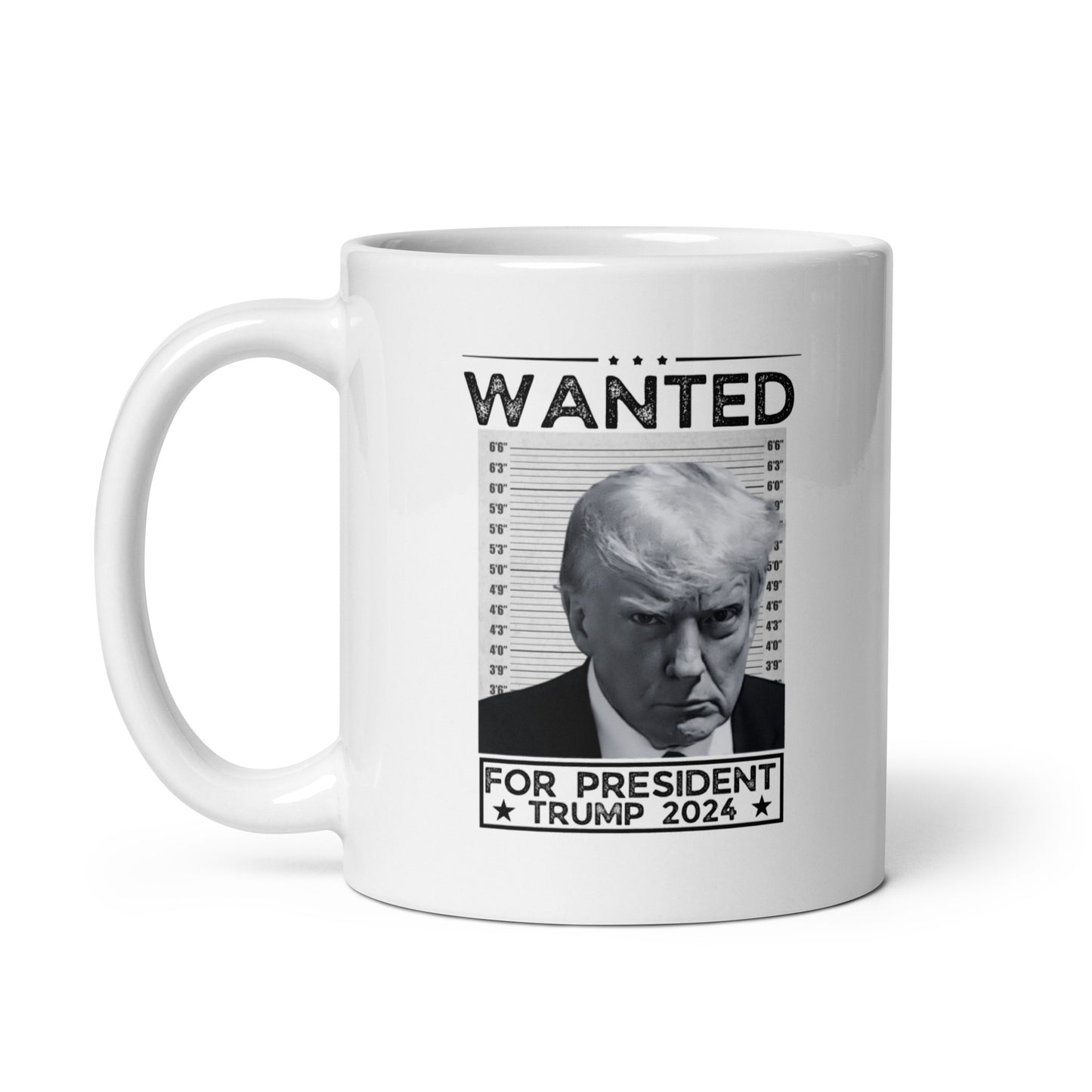 Donald Trump Mugshot Coffee Mug, Donald Trump 2024, Republican Party Drinking Cup For Trump Supporter, Keep America Great, Pro Trump