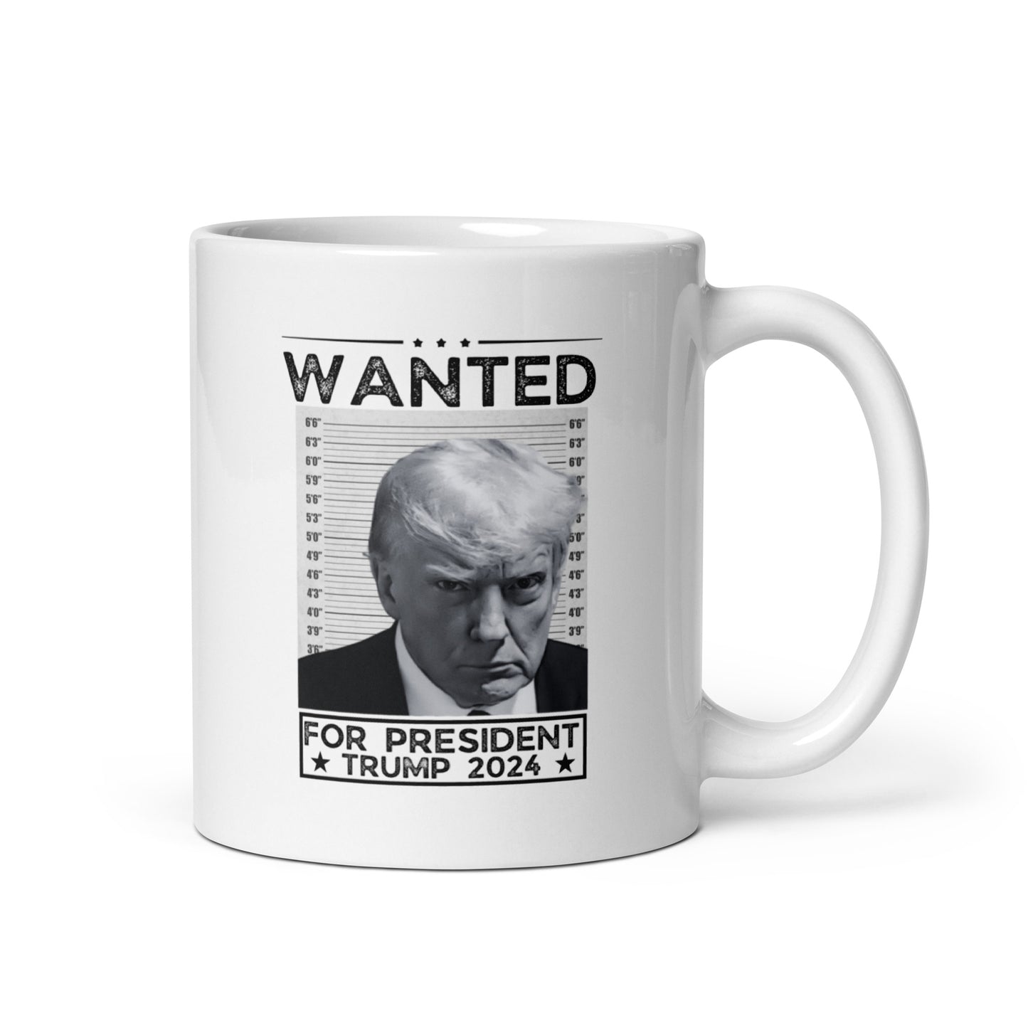 Donald Trump Mugshot Coffee Mug, Donald Trump 2024, Republican Party Drinking Cup For Trump Supporter, Keep America Great, Pro Trump