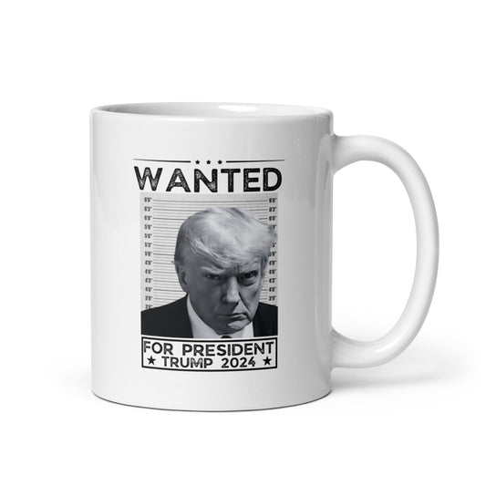 Donald Trump Mugshot Coffee Mug, Donald Trump 2024, Republican Party Drinking Cup For Trump Supporter, Keep America Great, Pro Trump