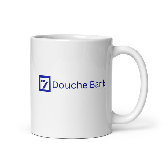 Deutsche Bank Funny Parody Coffee Mug, Wall Street Finance Gift For Men Women, Business Finance Meme Drinking Cup