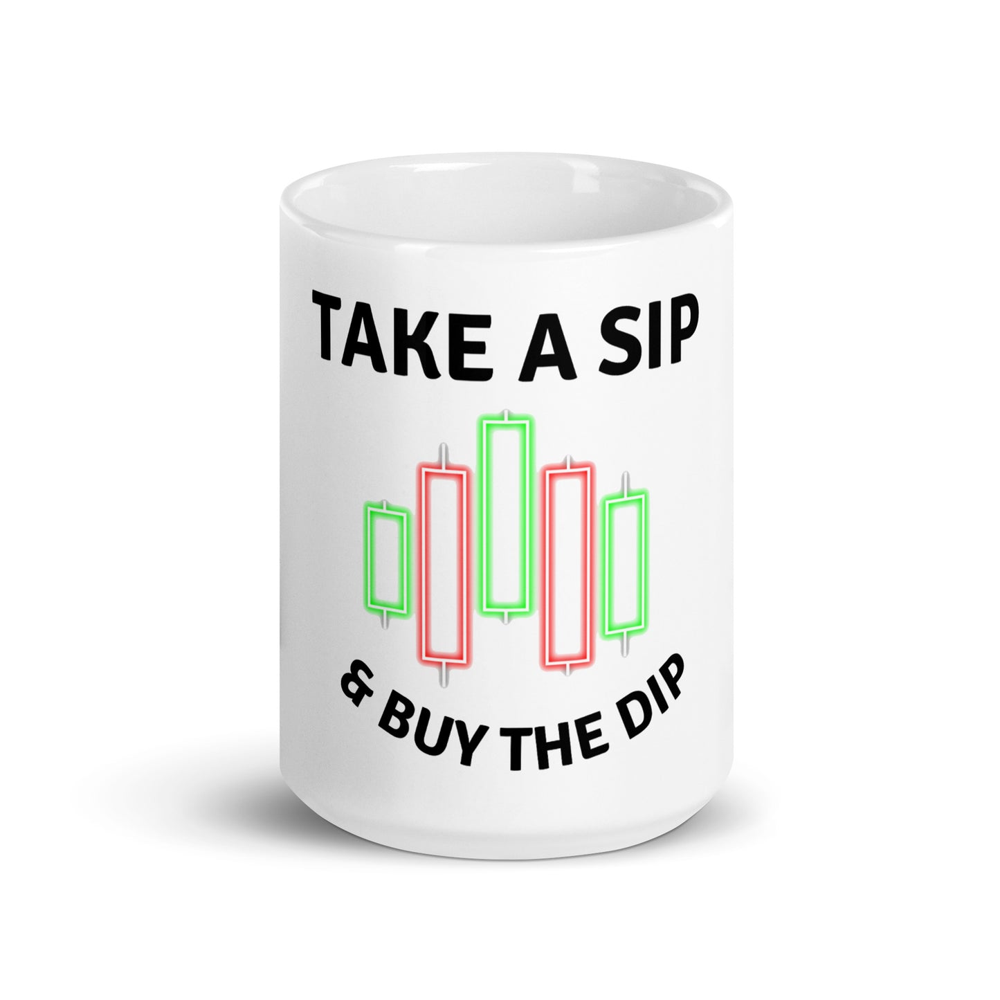 Take A Sip Coffee Mug For Day Trader, Forex Stock Market Investor, Trading Gift For Men Women, Day Trading Drinking Cup