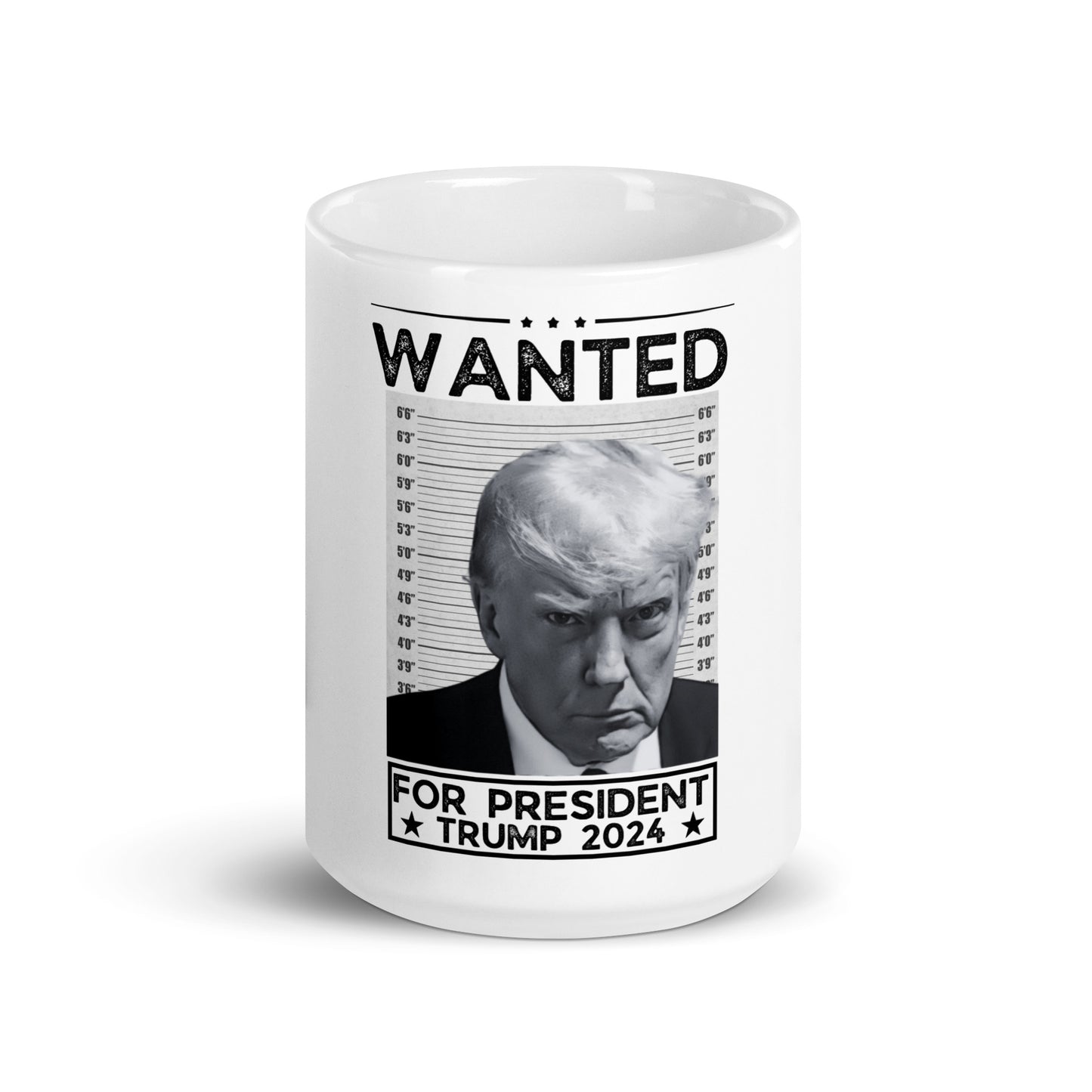 Donald Trump Mugshot Coffee Mug, Donald Trump 2024, Republican Party Drinking Cup For Trump Supporter, Keep America Great, Pro Trump