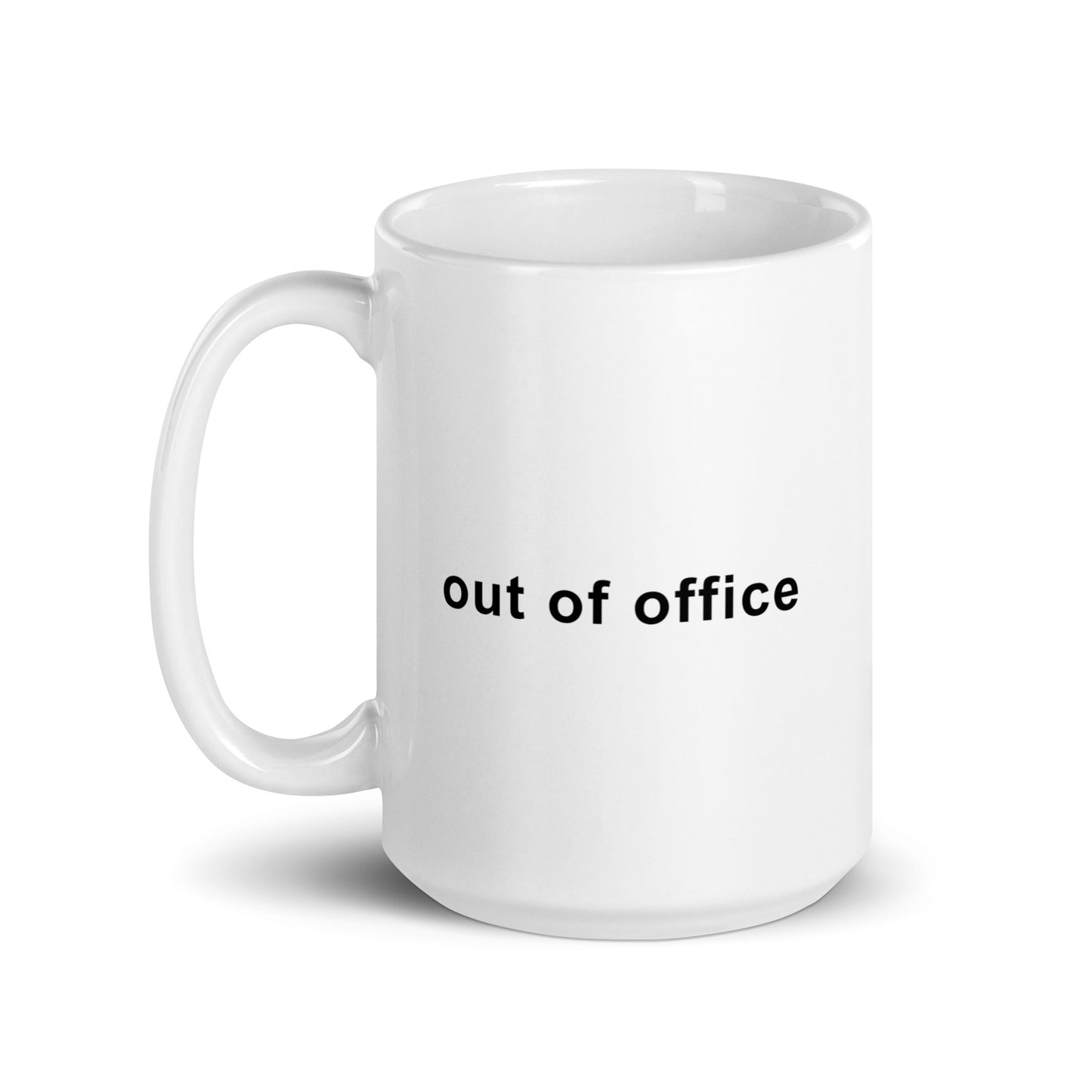 Out Of Office Coffee Mug, Sarcastic Office Sayings For Coworker And Colleague, Work Gifts For Funny Men Women, Office Life Drinking Cup