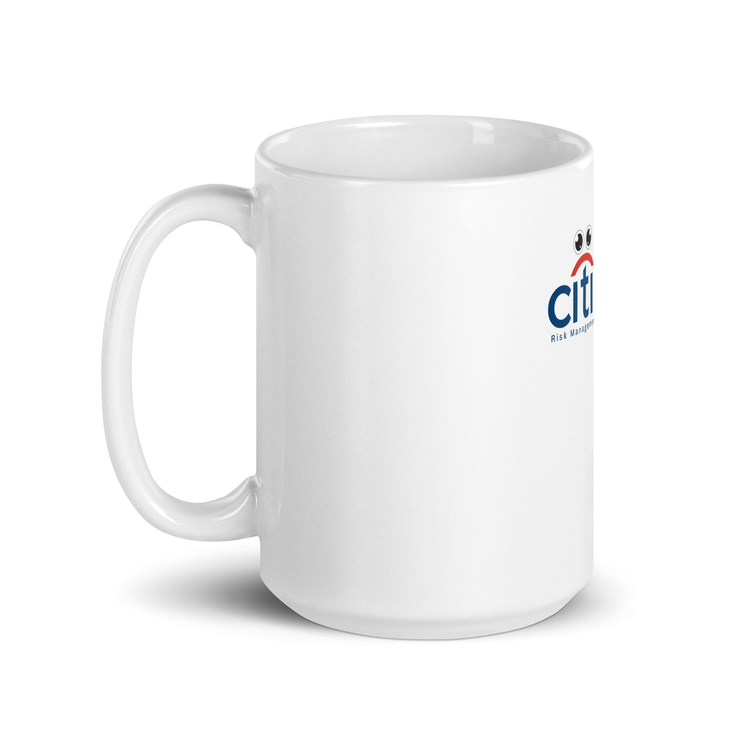 Citibank Funny Parody Coffee Mug, Wall Street Finance Gift For Men Women, Business Finance Meme Drinking Cup